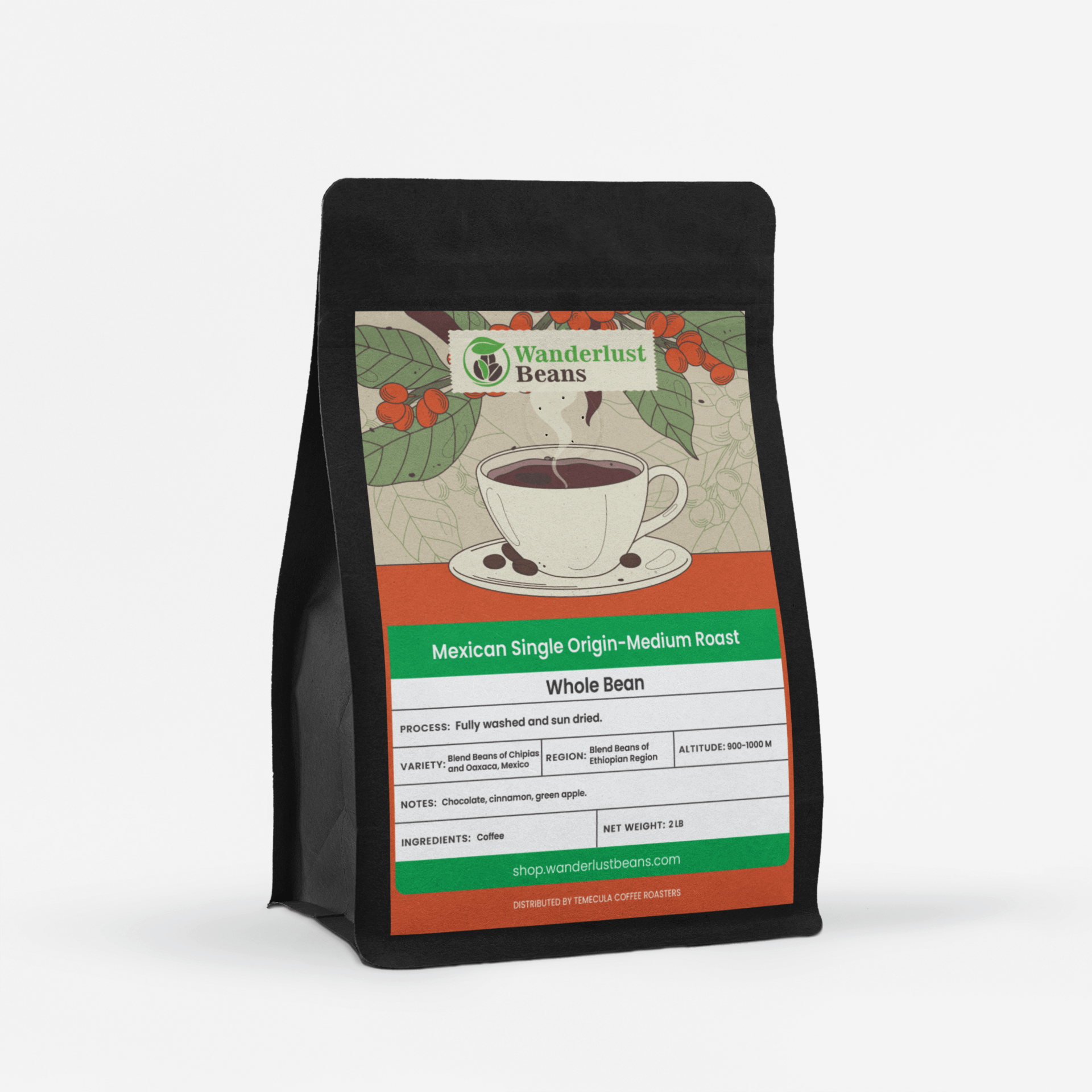 mexican organic coffee that is gourmet bag of single origin specialty beans for sale online.