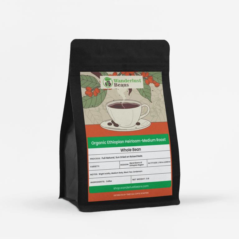 Ethiopia Shanta Golba Coffee - Medium Dark Roast