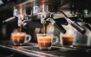 Pressure in espresso